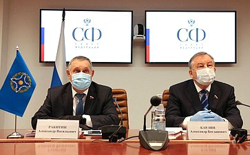 Александр Ракитин и Александр Карлин приняли участие в совместном заседании постоянных комиссий ПА ОДКБ