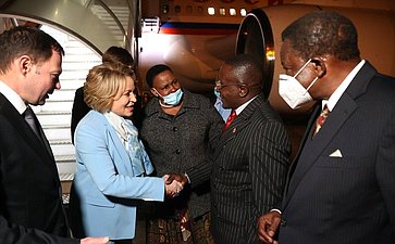 Официальный визит Председателя Совета Федерации Валентины Матвиенко в Республику Зимбабве