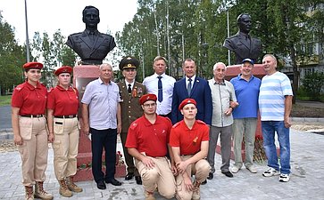 Игорь Мурог принял участие в открытии Парка авиаторов в Ряжске Рязанской области