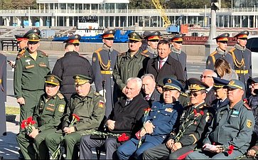 Сенаторы приняли участие в памятной акции, посвящённой 130-летию со дня рождения маршала Александра Василевского