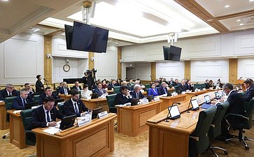 Расширенное заседание Комитета СФ по федеративному устройству, региональной политике, местному самоуправлению и делам Севера (в рамках Дней Тульской области в Совете Федерации)