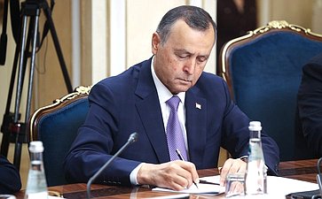 14-е заседание Комиссии по сотрудничеству Совета Федерации Федерального Собрания Российской Федерации и Маджлиси милли Маджлиси Оли Республики Таджикистан