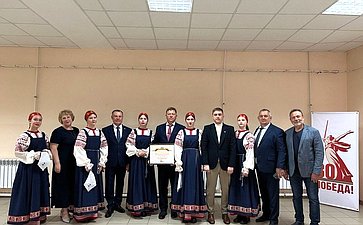Игорь Мурог вручил награды Совета Федерации жителям Рязанской области