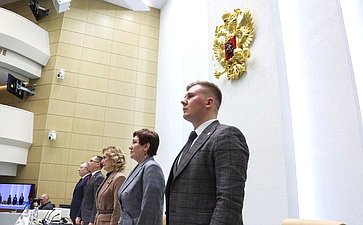Заседание Палаты молодых законодателей при Совете Федерации