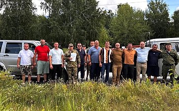 Айрат Гибатдинов передал партию помощи десантникам 104-й гвардейской дивизии ВДВ