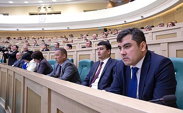 Пленарное заседание VI Межпарламентского форума Россия – Таджикистан