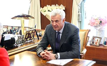 Встреча Председателя Совета Федерации Валентины Матвиенко с руководством Магаданской области