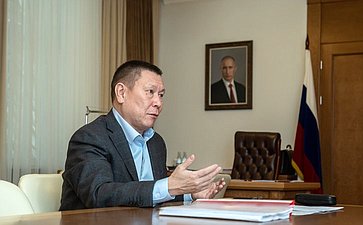 Встреча Григория Ледкова с Министром науки и высшего образования РФ Валерием Фальковым