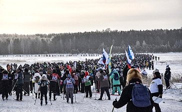 В Новосибирской области состоялся масштабный лыжный переход «От Героя к Героям» в честь подвигов участников СВО