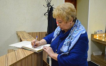 Оксана Хлякина посетила социальные объекты Липецкой области