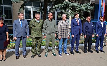 Рабочий визит первого заместителя Председателя Совета Федерации Владимира Якушева в Донецк