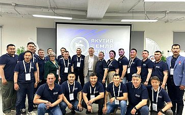 Сахамин Афанасьев встретился со слушателями региональной программы «Якутия – Земля героев