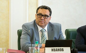 С. Иванов Заседание Комитета Совета Федерации по бюджету и финансовым рынкам