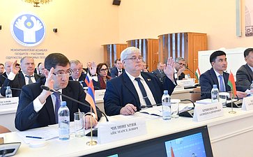 Заседание Объединенной комиссии при МПА СНГ по гармонизации законодательства в сфере безопасности и противодействия новым вызовам и угрозам