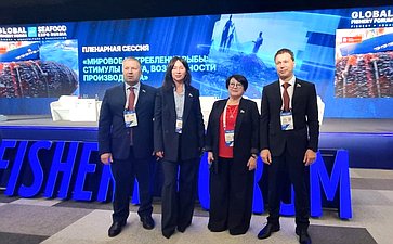 Сенаторы РФ приняли участие в мероприятиях VIII Международного рыбопромышленного форума в Санкт-Петербурге