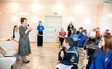 Екатерина Алтабаева провела очный этап конкурса среди участников «Движения первых» на знание событий Великой Отечественной войны