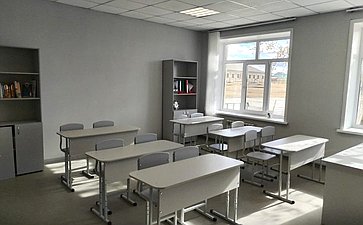 Сергей Михайлов принял участие в торжественном открытии школы в селе Кулусутай Ононского района