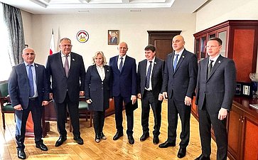 Участие делегации СФ в заседании Комиссии по сотрудничеству СФ и Парламента Республики Южная Осетия
