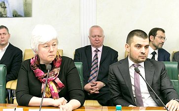 О. Тимофеева и С. Мамедов заседании Комитета поддержки жителей Юго-Востока Украины