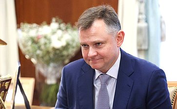 Валентина Матвиенко провела встречу с губернатором Ростовской области Юрием Слюсарем
