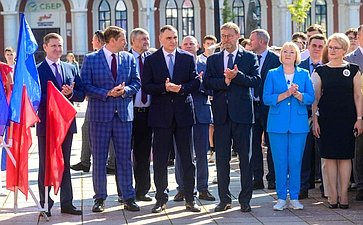 Заместитель Председателя СФ Константин Косачев выступил на торжественной линейке перед студентами Поволжского государственного технологического университета