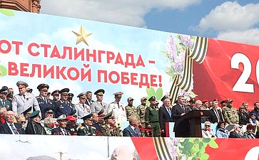Николай Семисотов принял участие в мероприятиях по случаю 79-летия Победы в Великой Отечественной войне