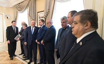 Церемония подписания Меморандума о сотрудничестве между Советом Федерации и Российским фондом прямых инвестиций