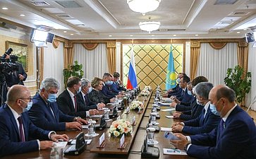 27 июня 2021 года. Встреча с Председателем Сената Парламента Республики Казахстан