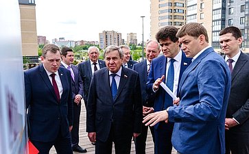 Сенаторы РФ осмотрели площадку Комплексного Развития Территории №1