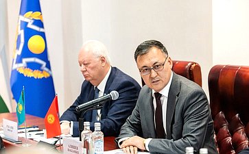 Заседание координационного совещания председателей комитетов по обороне и безопасности парламентов государств членов ОДКБ при Совете Парламентской Ассамблеи Организации Договора о коллективной безопасности