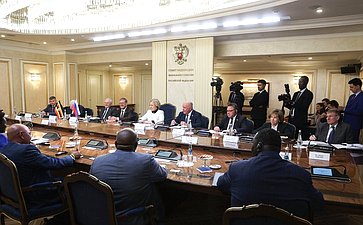 Встреча Председателя Совета Федерации Валентины Матвиенко с Вице-президентом Республики Уганда Джессикой Алупо