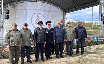 Юрий Валяев принял участие в Третьем международном походе «Наследие», который проводится на территории Псковской области