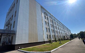 В селе Лопатино Тарусского района состоялось открытие новой средней общеобразовательной школы