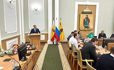 Игорь Мурог вручил Благодарность Председателя Совета Федерации депутату Рязанской городской Думы