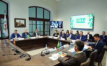 Александр Варфоломеев принял участие в мероприятиях Слёта первого Всемирного фестиваля молодёжи в Нижнем Новгороде