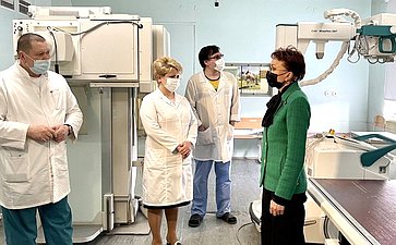 Татьяна Кусайко предложила заменить рентгеновский аппарат в Североморской районной больнице
