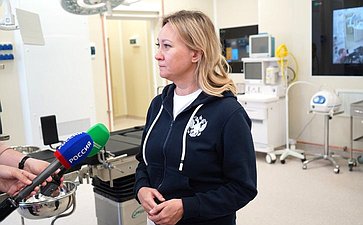Сенаторы РФ посетили «Хирургический корпус ГБУЗ «Брянская областная детская больница» и провели беседу с врачами по актуальным вопросам сферы здравоохранения