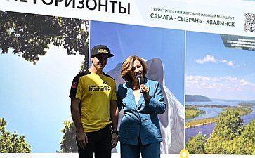 Марина Сидухина открыла новый туристический маршрут «Заволжские горизонты»