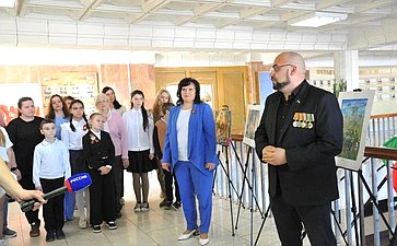 Александр Савин принял участие в торжественном мероприятии, посвященном подведению итогов конкурса рисунков «Наша Победа»