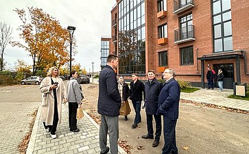 Сенаторы посетили территории комплексного развития региона