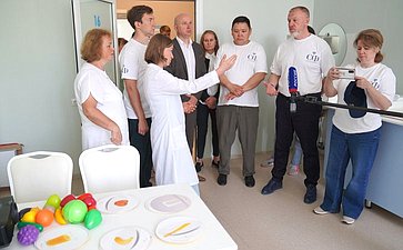 Сенаторы посетили Детский городской Консультативно-диагностический центр