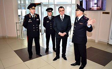 Н. Федоров посетил МВД по Чувашской Республике