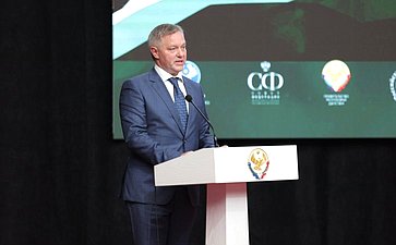 Открытие международного форума «Устойчивое развитие горных территорий» (фото пресс-служба Министерства экономического развития Республики Дагестан)