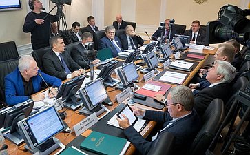 Заседание Комитета Совета Федерации по международным делам