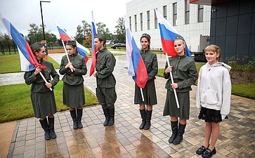 Валентина Матвиенко приняла участие в торжественном открытии Гатчинского центра образования «Высший пилотаж»