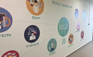 В селе Лопатино Тарусского района состоялось открытие новой средней общеобразовательной школы