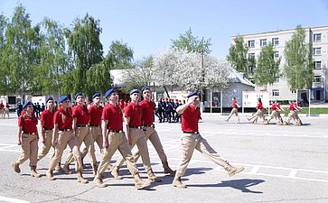Областной парад-смотр Юнармии посвящен 115-летию со дня рождения Маршала Советского Союза С.С. Бирюзова