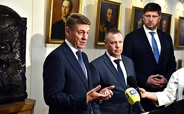 Пресс-подход по итогам выездного совещания Комитета СФ по федеративному устройству, региональной политике, местному самоуправлению и делам Севера в Ярославле