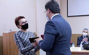 Татьяна Кусайко приняла участие в работе областной Думы