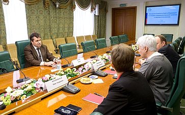 Встреча О. Тимофеевой с Руководителем фракции партии левых в горсовете Квакенбрюк А. Маурером